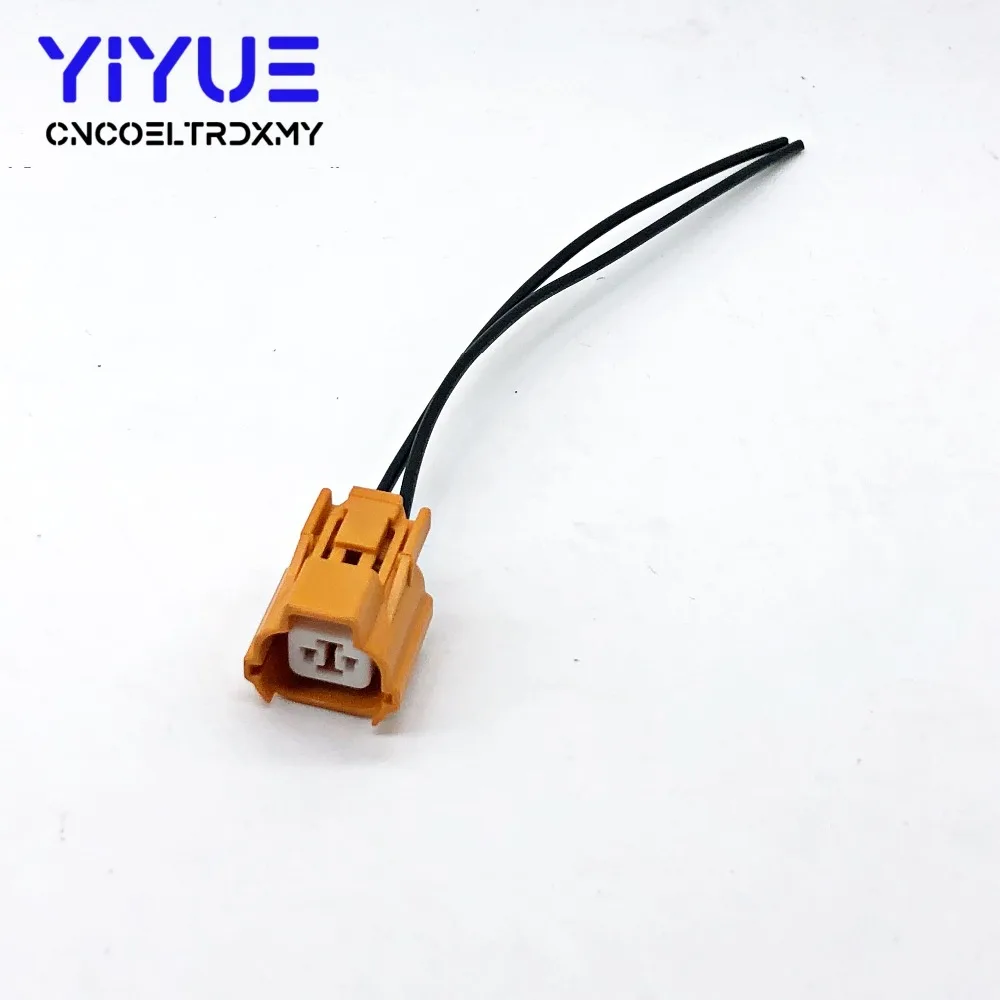 1set 2 Pin Dual Slot Nippon Car Waterproof Electrical Connector Plug with Electrical Wire Cable Car auto truck wire harness