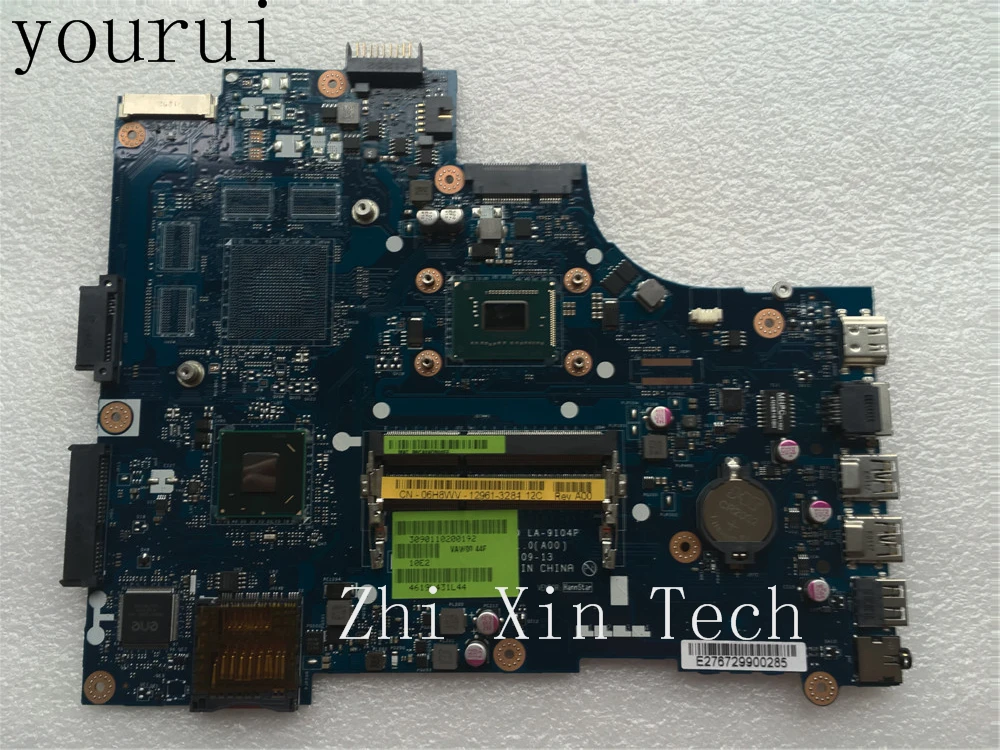 

yourui FOR DELL INSPIRON 2521 3521 5521 laptop motherboard 1017U CN-0GY07W 0GY07W GY07W mainboard NOTEBOOK LA-9104P full test