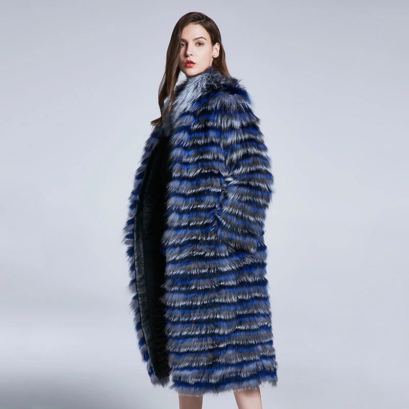 JKP New Real fox Fur Coat Women Natural Fox Fur Coats Female Fox Outwear Women Clothes HHF-M15