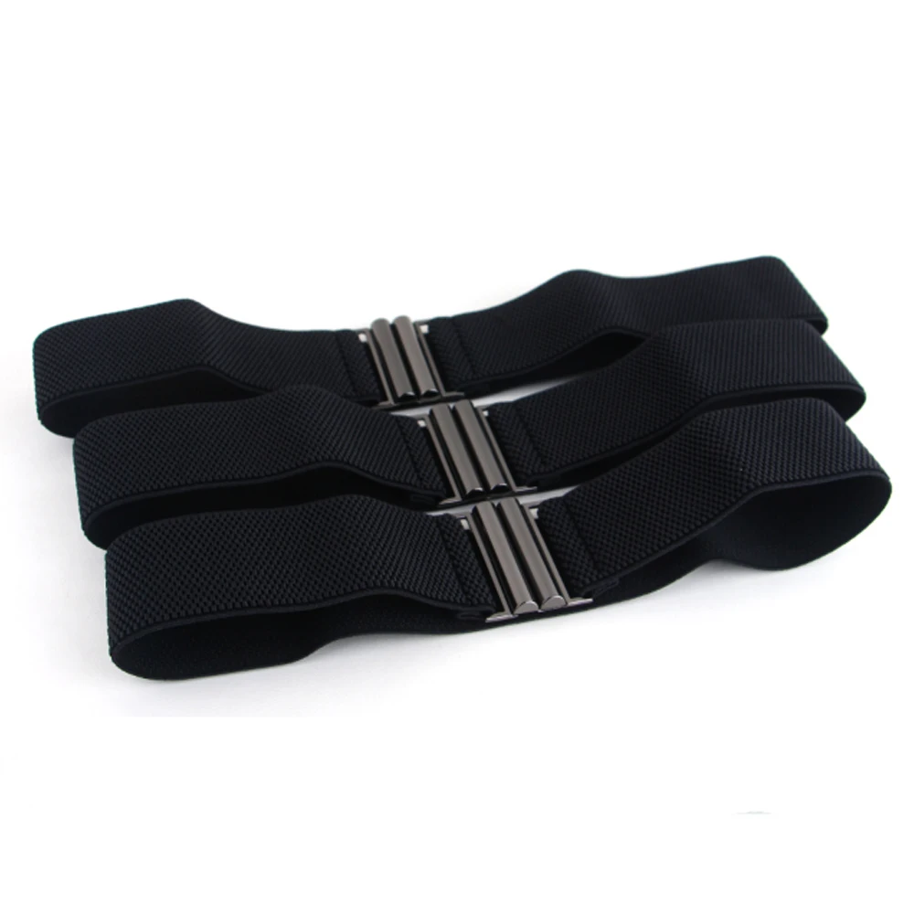 

Women Ladies Fashion Buckle Elastic Simple Belt Stretchy Dress Corset Waist Band BLTLL0501