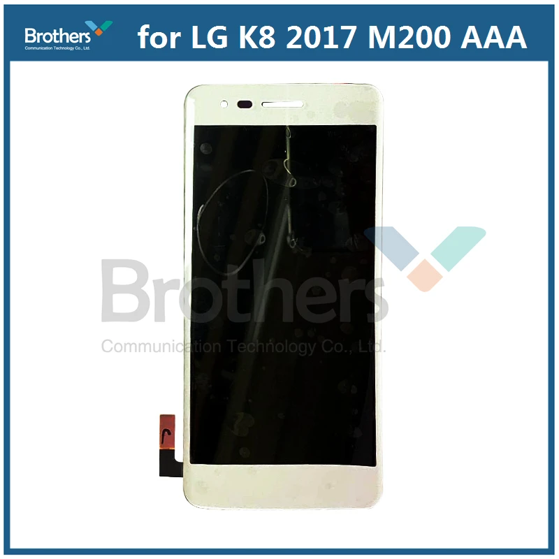 LCD Display for LG K8 2017 M200 LCD Screen Touch Screen Digitizer With Frame For LG K8 2017 M200 M210 LCD Assembly Replacement