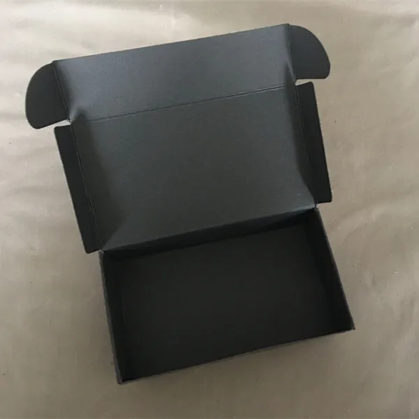 11.8*6.7*3cm Black Kraft Carton Boxes Jewelry Box Soap Paper Box Gift Candy Cookie Paper Boxes 200pcs\lot Free shipping