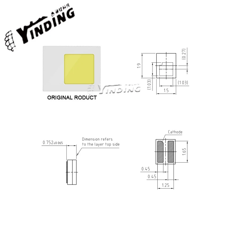 10PCS OSLON LCY CEUP 3W high power led  lamp beads Amber light Car daytime running light source Car Turn signal wick