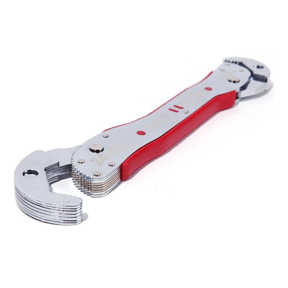 Magic Universal Wrench Adjustable Multi Function Pipe Torque Spanner Super Key Universal Head Plumbing Any Nut Grip Repair Tool