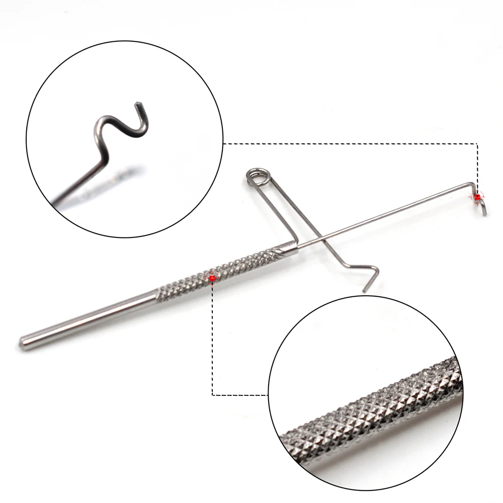 MNFT 1PCS Fly Tying & for Tying Flies Tool Whip Finisher Best Knot Tying Device - view 5