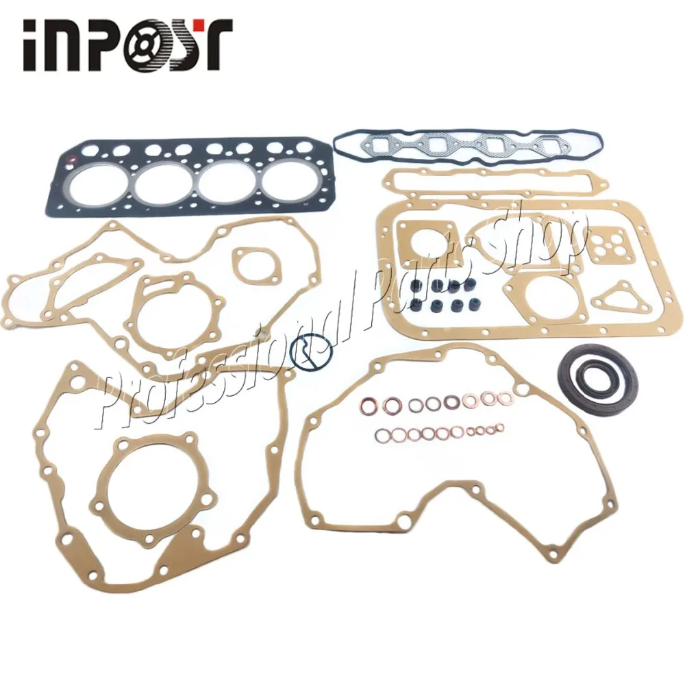 For Mitsubishi S4L S4L2 Overhaul Rebuild Kit Piston Ring Cylinder Liner Head Gasket Bearing Set Fit TC35 excavator