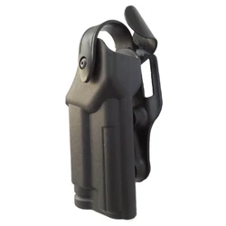 Pistola de mano derecha de caída rápida, equipo de caza táctico Sauer Sig P226, cinturón de pistola, funda, linterna de rodamiento