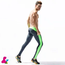 Mens compression pants sports running tights basketball gym pants bodybuilding jogger jogging fitness skinny leggings trousers