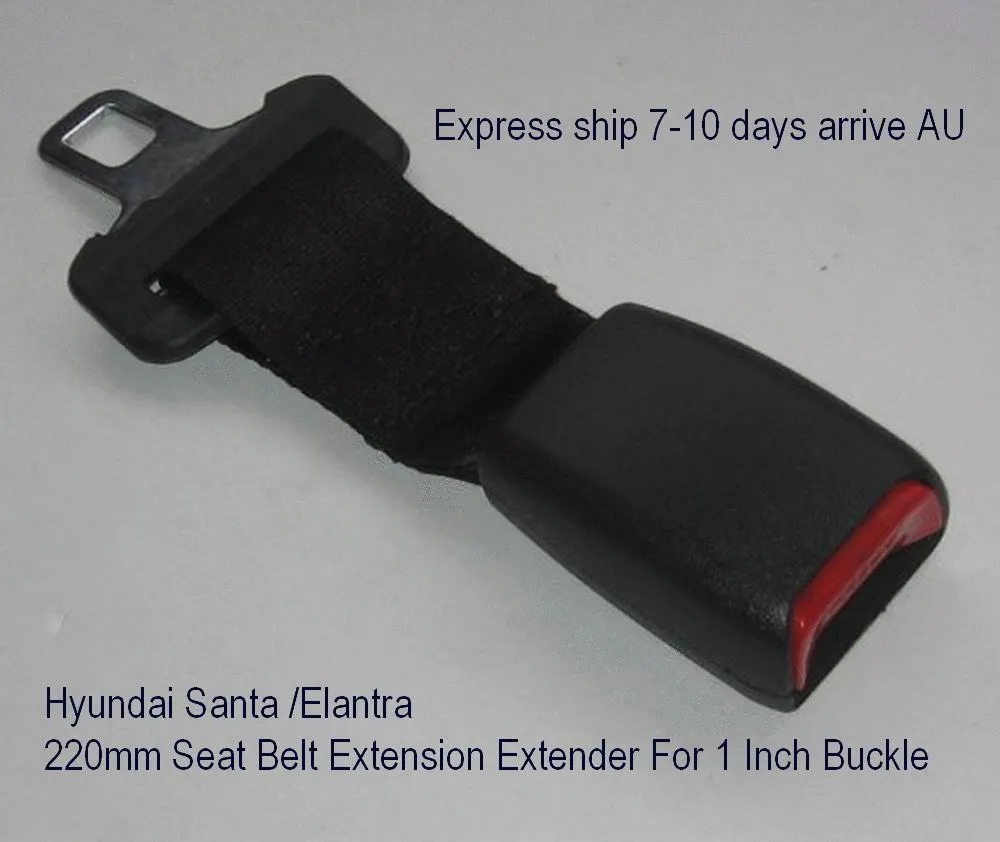 Seat Belt Extension Extender For 25mm Wide Buckle Add 220mm length  for Hyundai Santa / elantra