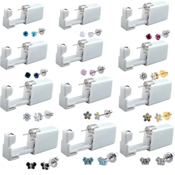 24pcs Disposable No Pain Safe Sterile Ear Stud Piercing Unit Kit For Children Nose Piercing Gun piercing Jewelry