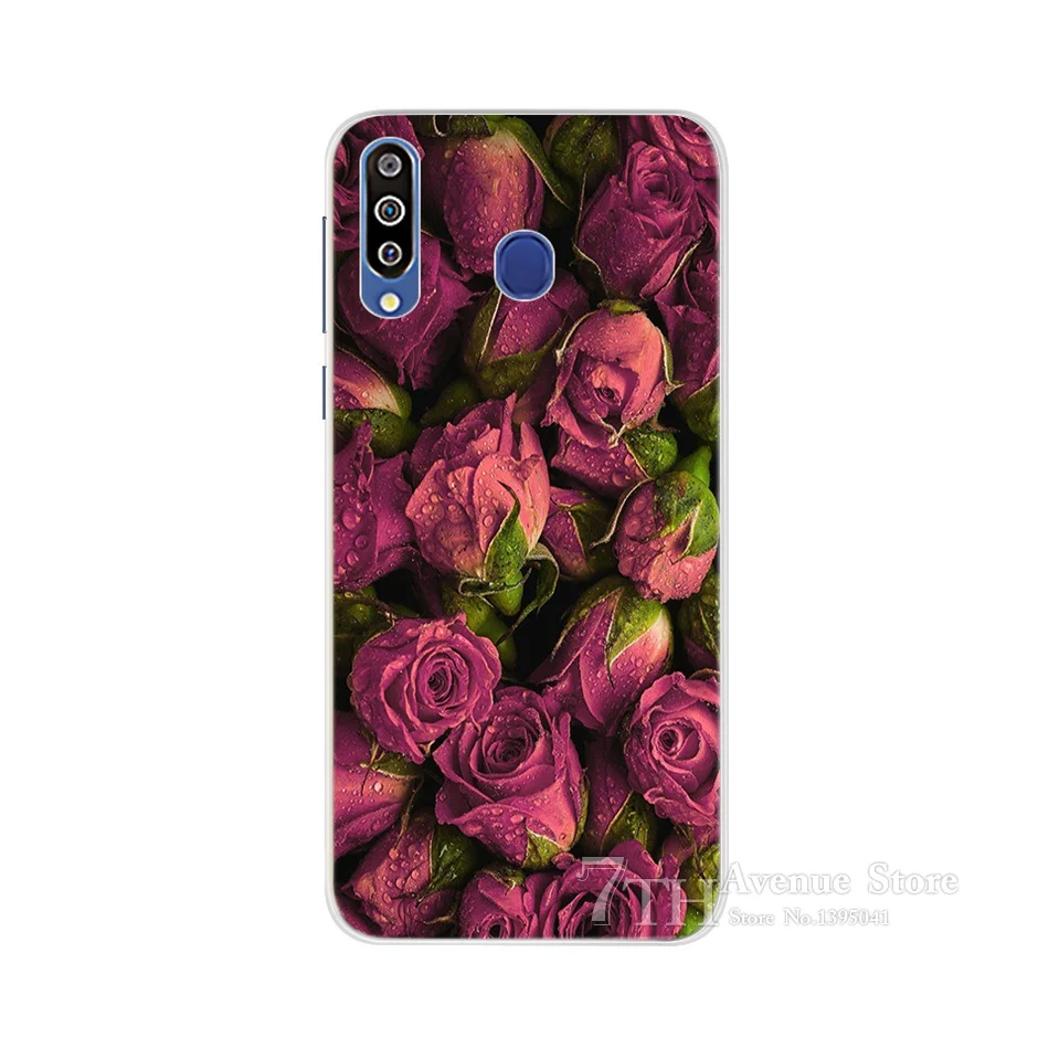 For Samsung Galaxy M30 Case Samsung A40s M305F M305FN M305G Case Pattern Soft Silicone Back Cover For Samsung M30 Phone Case