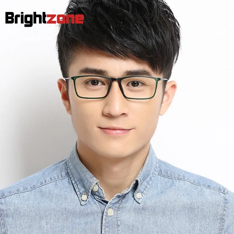 Fashion Men Oversized Square Ultem Tungsten Glasses Frame Women Big Ultralight Myopia Optical Eyewear Can Fill Prescription Lens