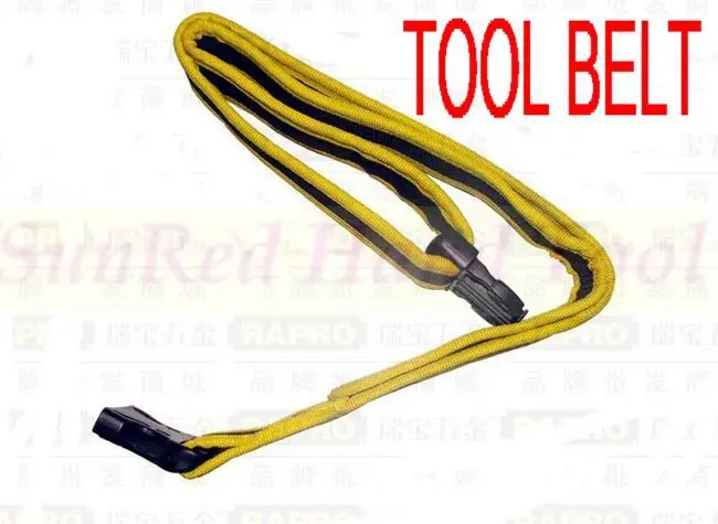 

taiwan made high quality yellow with black self-locking waist bag tool belt for electricians NO.05152 freeshipping