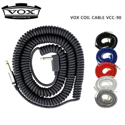 Vox VCC90 Vintage Coiled Guitar Cable 9 meter Bass Cable Electric Guitar Cable 9m