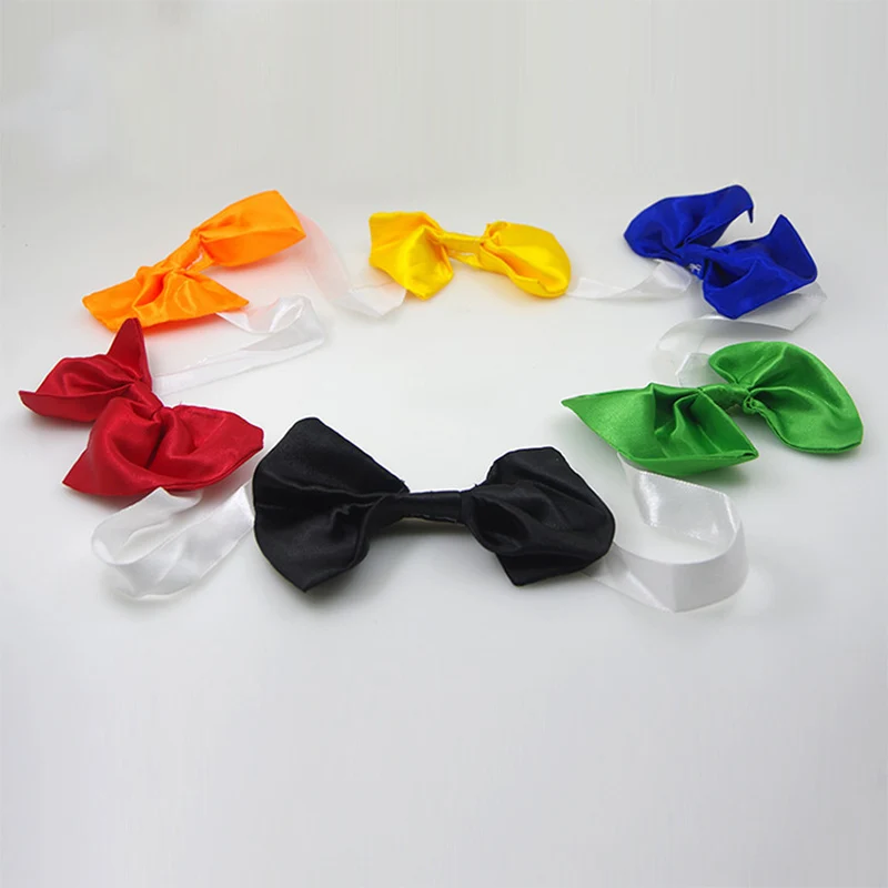 Quick Change Bow Tie magic tricks Bow Tie Discolor Magic props close up stage magic Toy Children Fun Easy Magie magician 83224