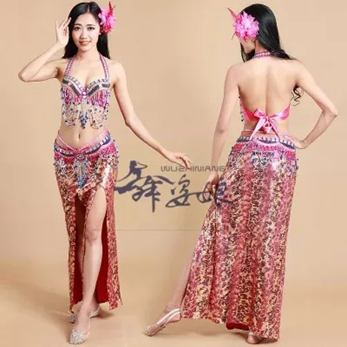 hot-selling belly dancing Costumes bellydance Set Egyptian dancing Clothes 3pcs Bra/Belt/Skirt 3 sizes 11 colors available