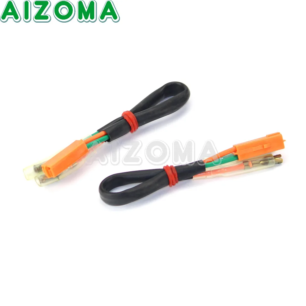 Turn Signal Adapter Plug 2Pcs For Honda 99-03 CBR 600 900 929 954RR  F4 VTR 1000F RC51 Motorcycle Connector Harness Indicator