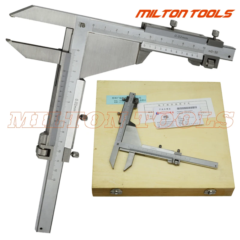 Guanglu brand M5-50 gear tooth vernier caliper gear tooth thickness measure gauge caliper