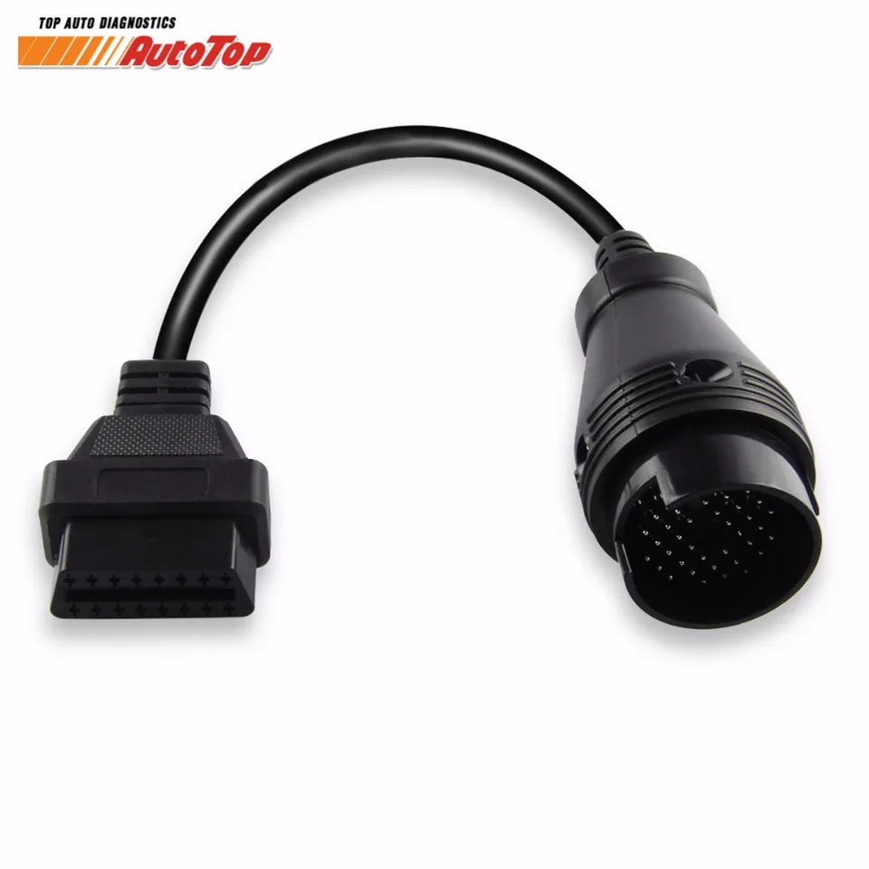 OBD1 38-Pin Male To OBD2 16-Pin Female Adapter Cable For Iveco Trucks – Diagnostic Tool
