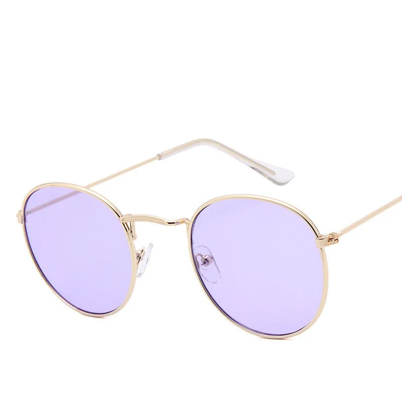 Luxury Mirror Sunglasses Women/Men Brand Designer Lady Classic Round Sun Glasses UV400 Outdoor Oculos De Sol Gafas