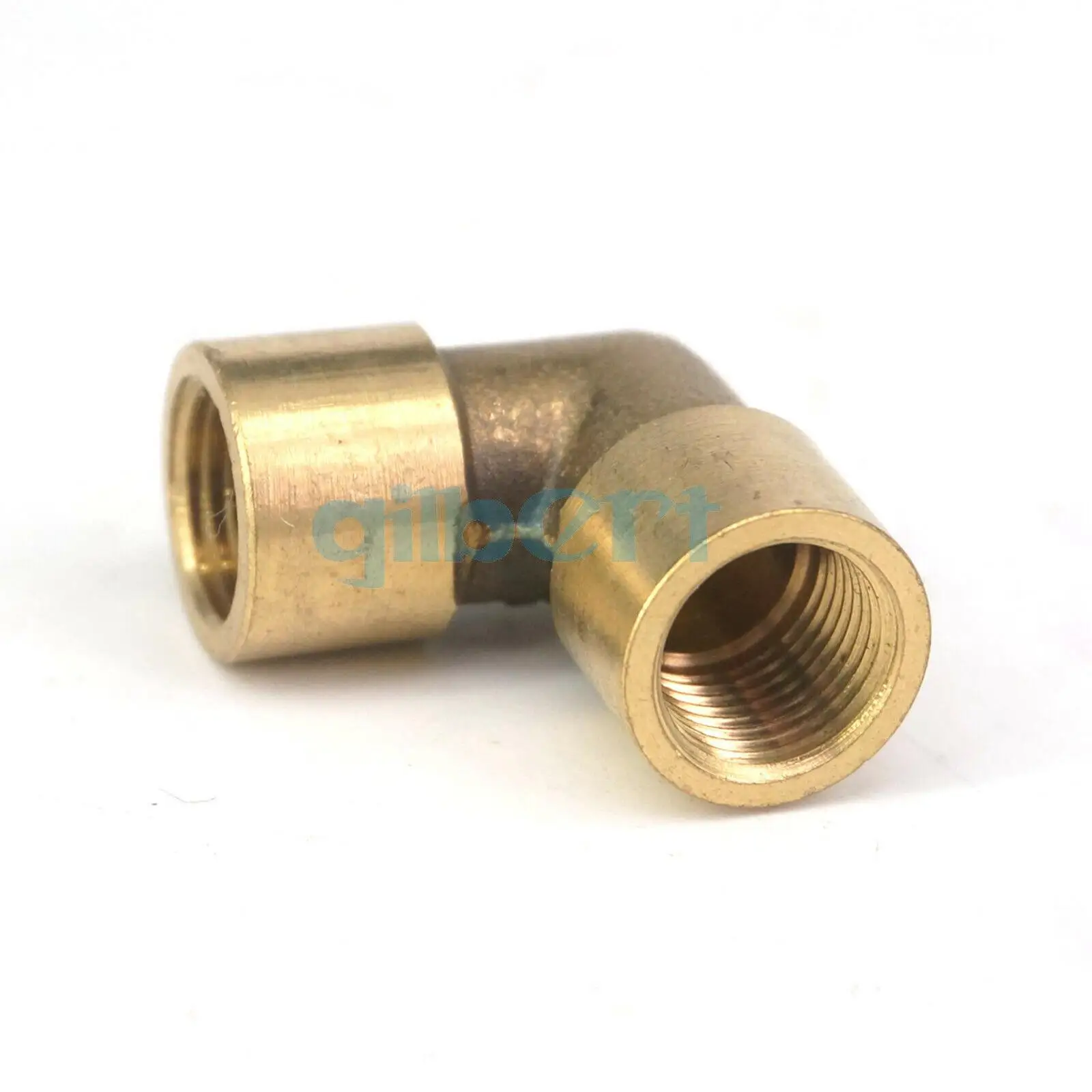 5PCS 1/8" BSPP  Elbow Female Pipe Brass Adapter Coupler Connector Fitting