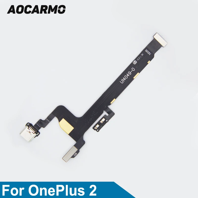 

Aocarmo Type-C USB Dock Plug Charging Port Charger Connector Flex Cable For OnePlus 2 Two A2001 Replacement Part