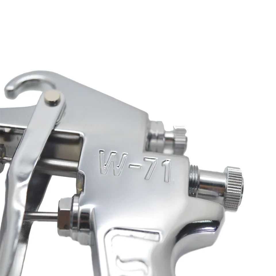 Imagem -03 - Sawey W71 0.8 1.0 mm ar Mão Pistola de Pintura Pistola Pressão Alimentação Pintura Pulverizador