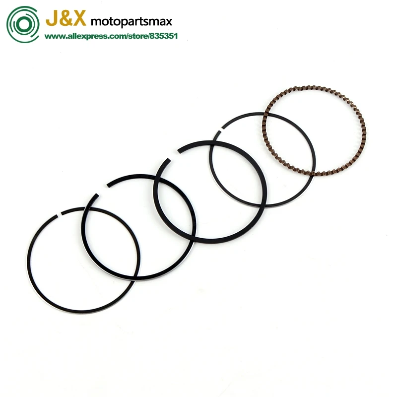 39mm 44mm 47mm 50mm GY6 50 80 100 Cylinder Kit Piston Ring Set Scooter ATV 139QMB 137qma  Moped Scooter