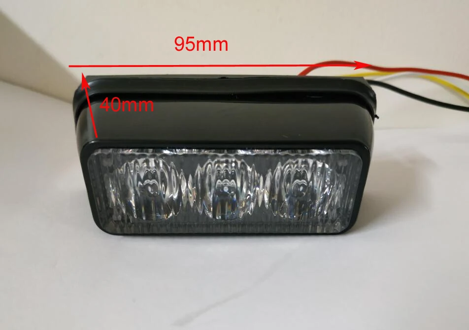 

Bright 3W Led car surface mounting warning lights,strobe light,emergency light,flashing lamp with bracket,waterproof,2pcs/1lot