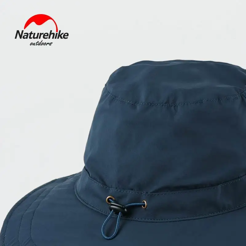 Naturehike Outdoor Ultralight Anti Sinar UV Matahari Helm Cepat Kering Topi Bertepi Lebar Bonnie Topi Wanita Sunbonnet Musim Panas Pantai Topi