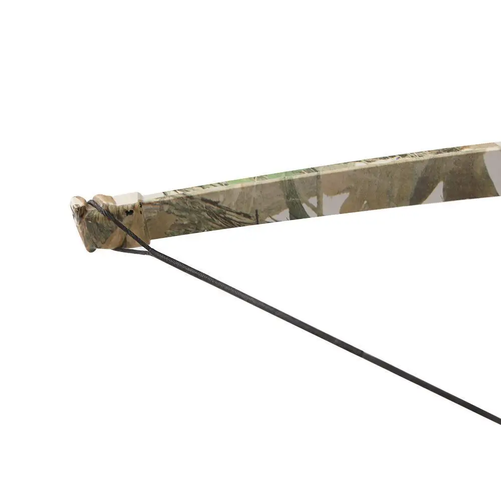 40 funtów łucznictwo junxing Camo z prostym łukiem polowanie na ryby gry treningowe Longbow