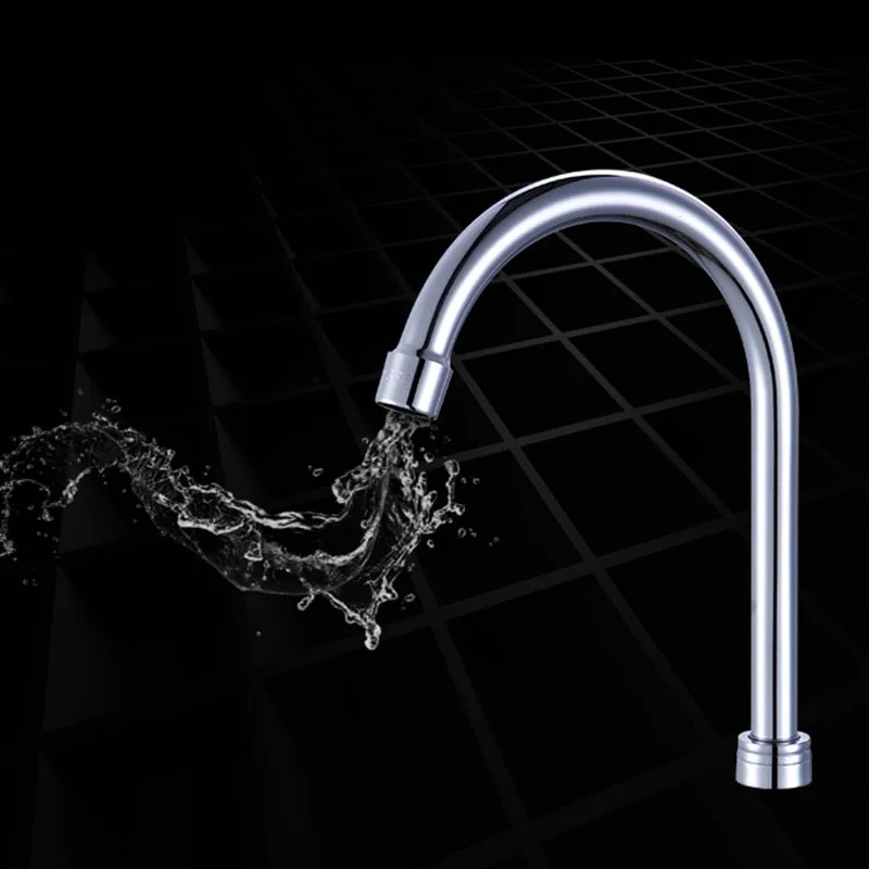 Kitchen faucet Replacement Stainless Steel Sink Faucet Spout Kitchen Sink Faucet Pipe Fittings Single Handle Connection