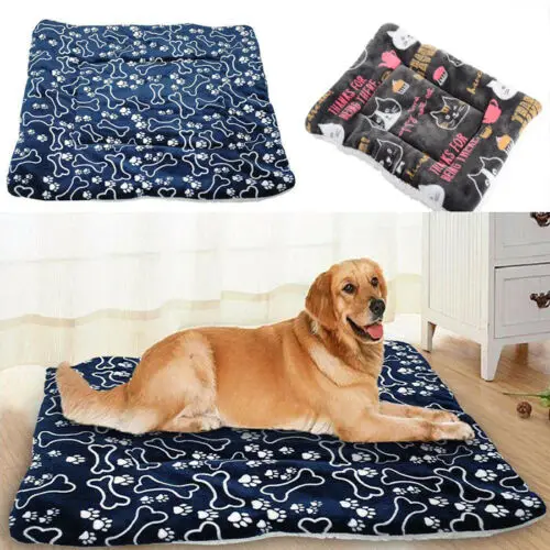 Limit 100 1Pcs Soft Dog Cat Pet Winter Warm Mats Fur Bed Pad Self Heat Rug Thermal Washable Pillow Mat Slipcover