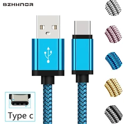 Type C Charger 1m 2m Long USB qucik charger Wire USB C cable For Huawei P30 Lite P20 P40 Pro Samsung A51 A50 A30S S10 Charger