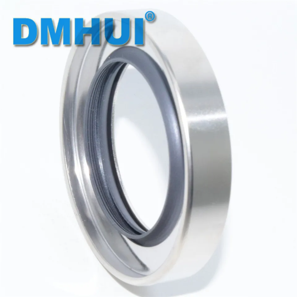 China DMHUI Brand rotary screw air compressor stainless steel PTFE oil seals 60*80*8/60x80x8 Double lips ISO 9001:2008 60*80*8mm