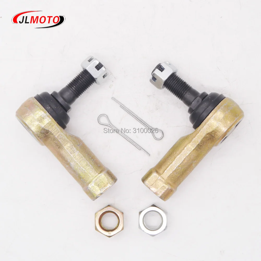 1Para zestawów końcówek drążków kierowniczych M12 Przeguby kulowe pasujące do HiSUN Can-Am Polaris Renegade Outlander Yamaha Rhino 400 500 570 650 800R 1000