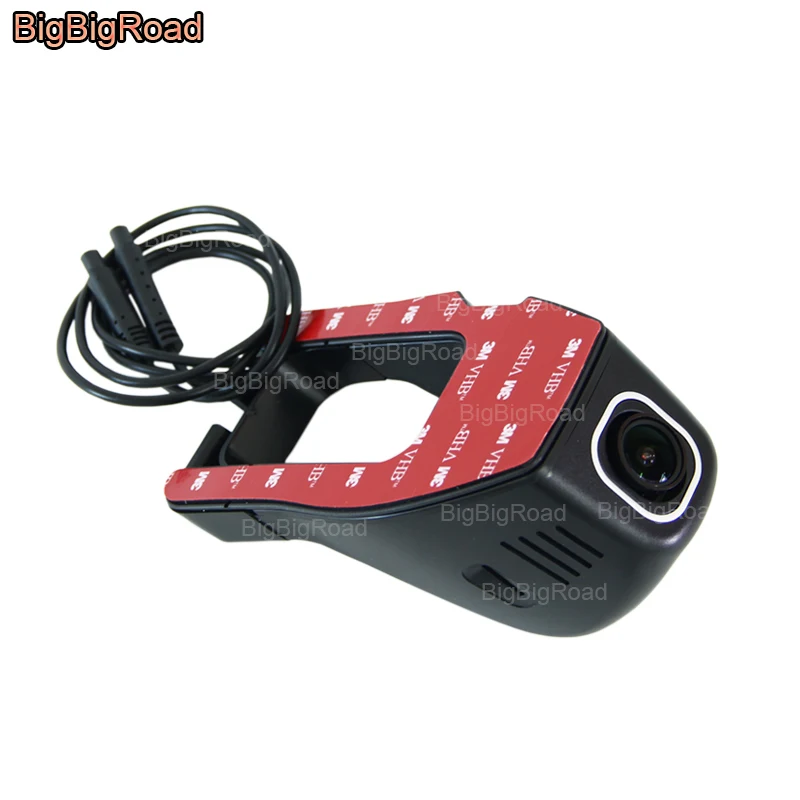 BigBigRoad For Nissan 350z Lannia Teana Livina Sunny Venucia R50 / D50 4K Car Wifi DVR DashCam Dual Lens FHD 2160P