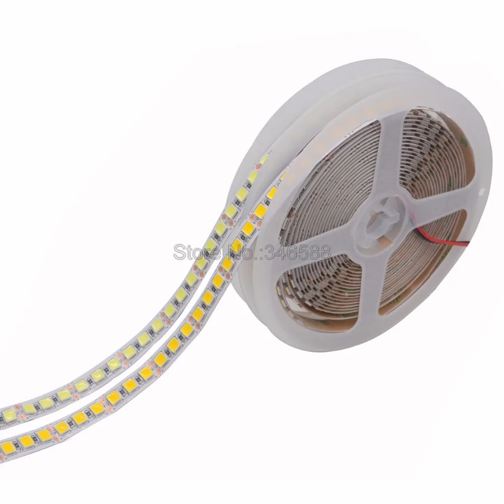 12V 24V DC 5m 5054 LED Strip Light 120LEDs/m 600 SMD IP20 IP65 IP67 Waterproof Flexible High Brightness LED Stripe Ribbon Tape