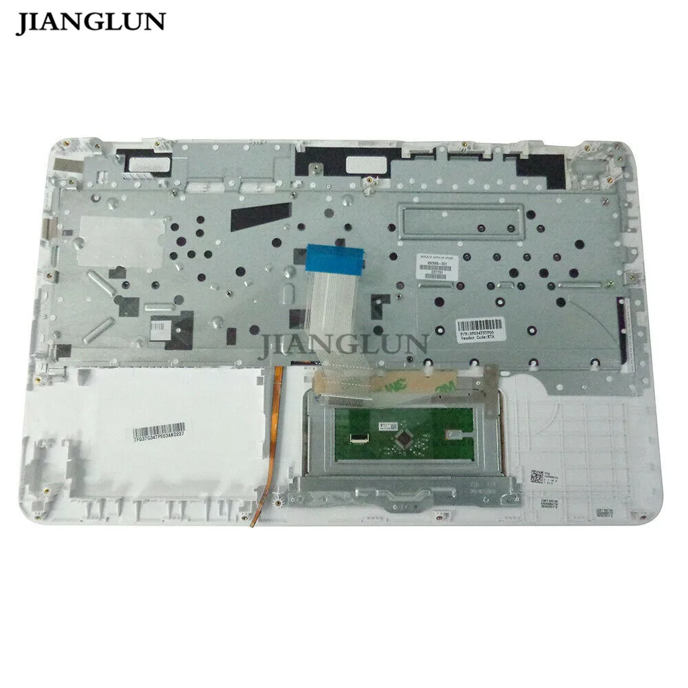 JIANGLUN For HP 15-AU 15-AW Palmrest NON-Backlit Keyboard & Touchpad 856028-001