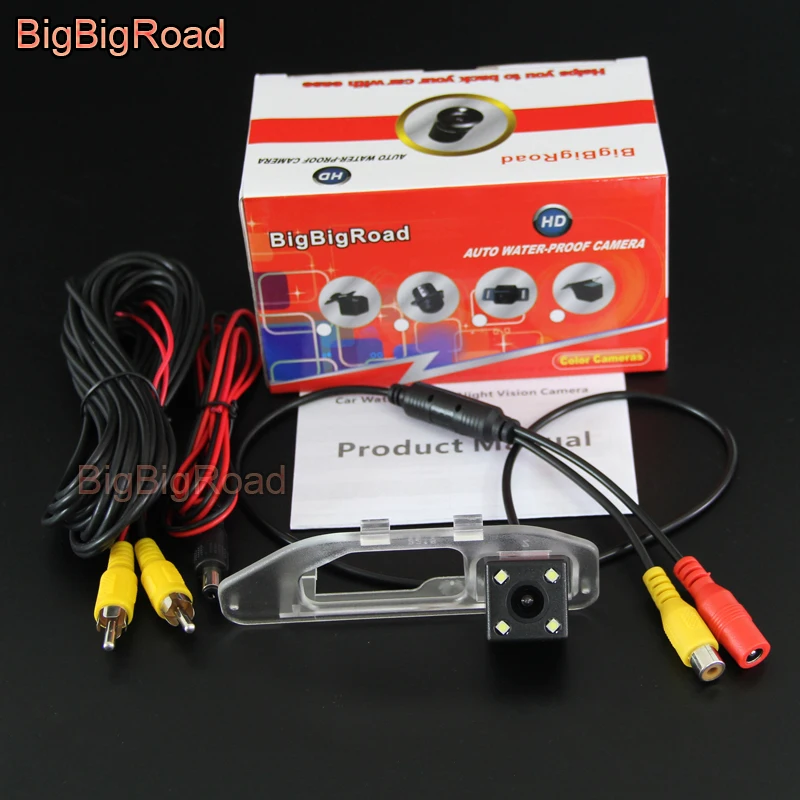 

BigBigRoad Car Rear View Parking Camera For Honda XR-V XRV 2015 2016 waterproof night vision backup ccd camera