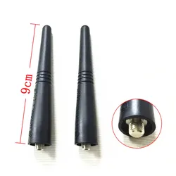 Short 9cm rubber whip antenna UHF 400-470mhz for Motorola HT750 GP328 GP344 GP388 GP340 GP580 PRO5150 EP450 PTX760 GP388 etc