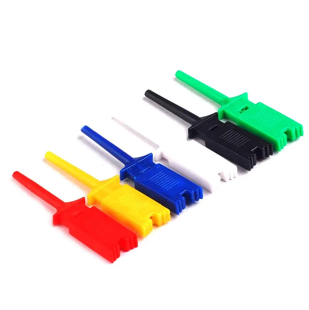 24PCS Test Hooks Clips for Logic Analyzers Logic Test Cli Each Color 4PCS