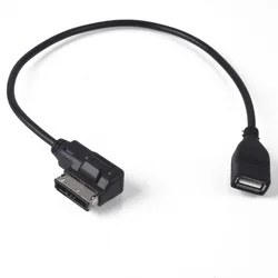 Cavo USB AUX Music MDI MMI AMI a USB interfaccia adattatore Audio per AUDI Q7 Q5 per VW Golf MK5 RCD510 RCD310 RNS510