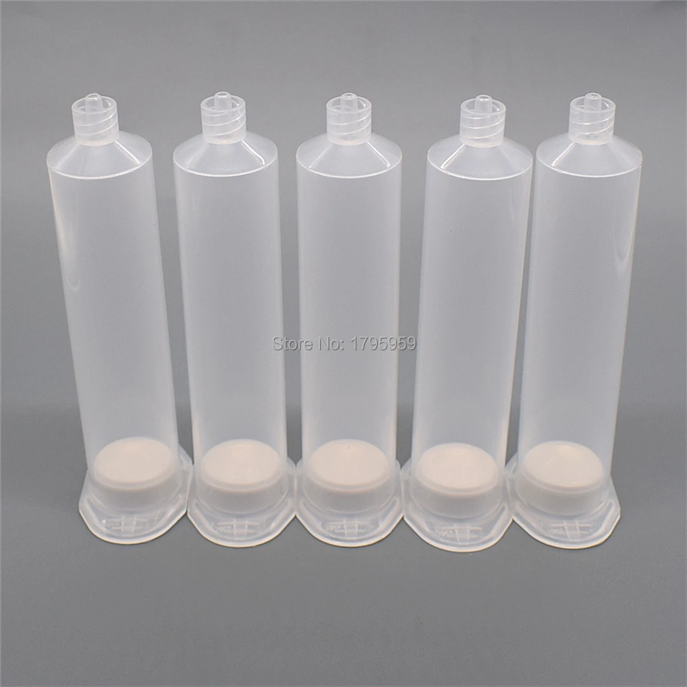 5 PC 30ml กาว Dispensing Syringe Barrel 30CC กาวกาว Dispenser อุตสาหกรรมหลอดเข็มฉีดยาสำหรับ 30ml UV กาวปืนเครื่องมือ