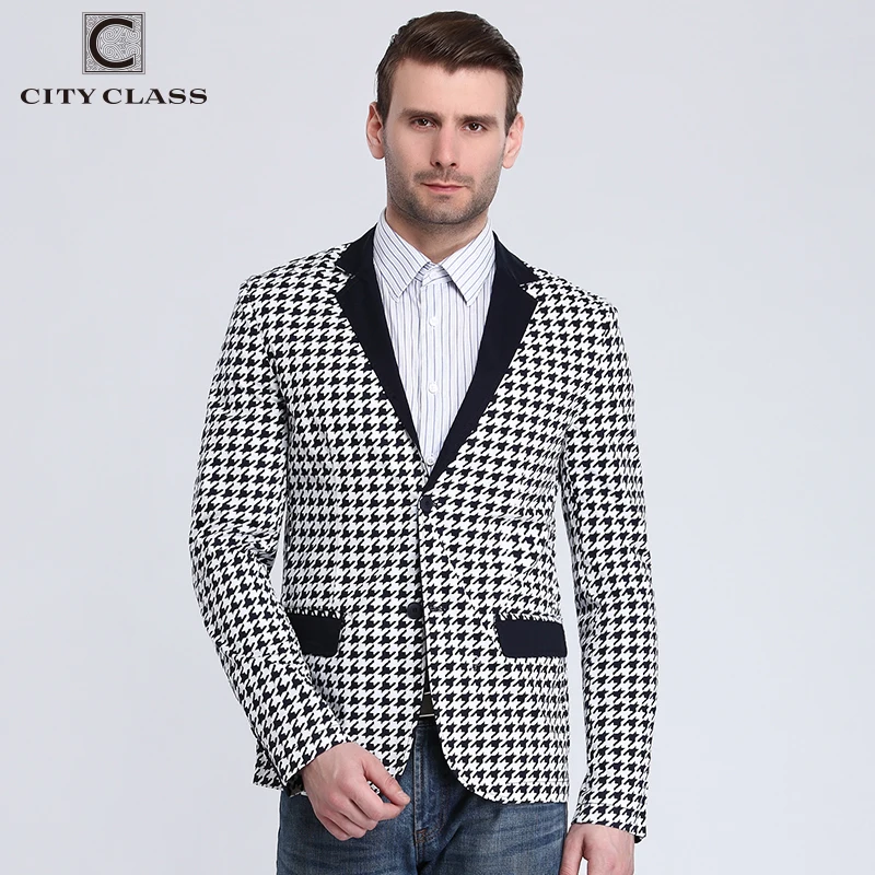 

CITY CLASS New Spring Mens Suits Blazer Fashion Slim Fit Business Casual Suits Jackets Coat Costume Formal Suits Homme 6009