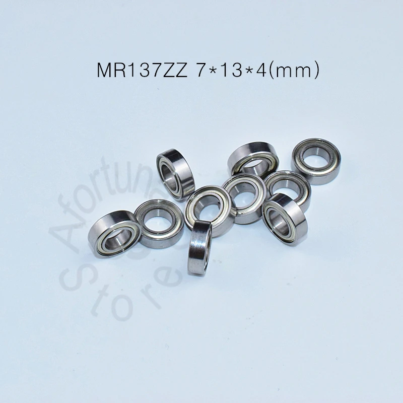 Thu Nhỏ Mang MR137ZZ 10 Miếng 7*13*4 (Mm) miễn Phí Vận Chuyển Thép Mạ Crom Kim Loại Kín Tốc Độ Cao Thiết Bị Cơ Khí Phần