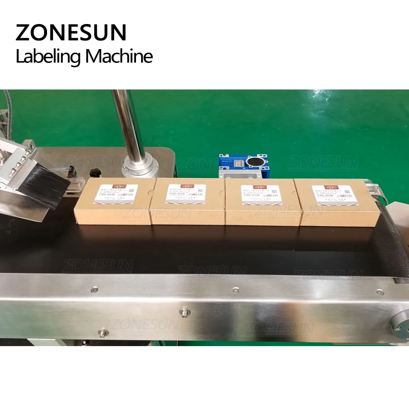 ZONESUN XL-T831 Automatic Flat Surface Labeling Machine Label Applicator Square Bottle Sticker Labeler