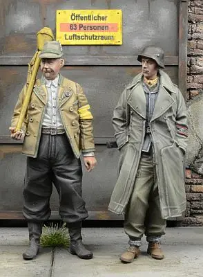 1/35 model kit resin kit    The Last Order Vol.2 Volkssturm Germany 1945