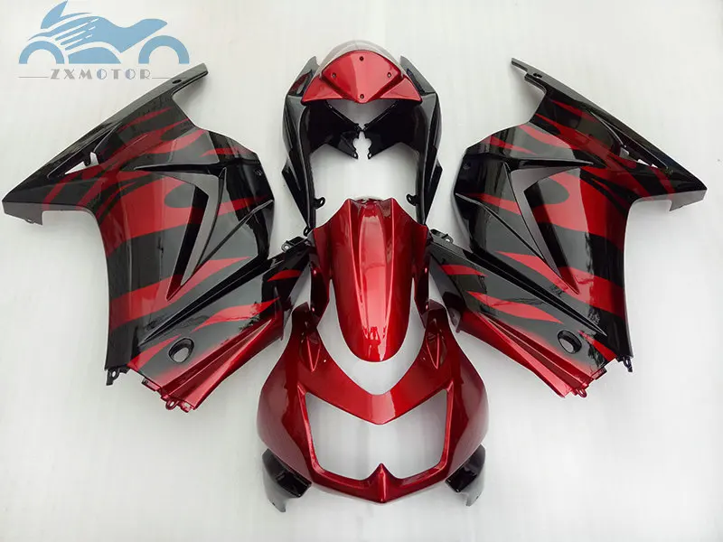 Injection fairings kit for Kawasaki 2008-2014 Ninja 250R ZX250 sport ABS fairing kits EX250 08-14 red gray motorcycle DT16