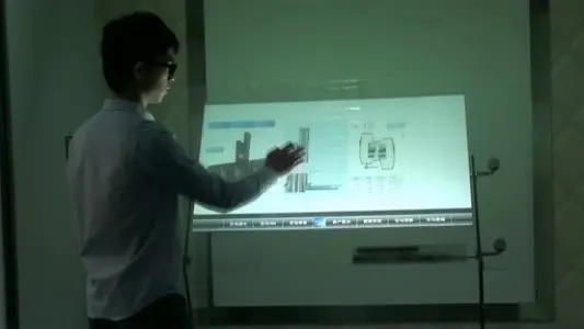 Xserra touch! Tela transparente holográfica para janela de compras, 60 polegadas x 26 polegadas, projeção traseira